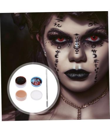 Buy Housoutil Halloween Scar Cream Makeup Set - Special Effects Spatula & Water Dipper for Realistic Modeling | International Shipping Available - Buy Online on GoSupps.com