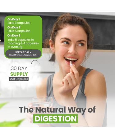 AMP FLORACEL Highly Concentrated organic Aloe Vera Capsules Promotes Digestive Balance & Gut Wellness with Aloe Mucilaginous Polysaccharides Lecithin & Aloe Barbadensis (30-Day Supply) Made in USA - Buy Online on GoSupps.com