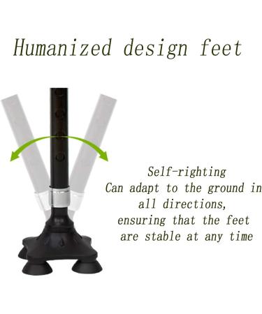 Telescopic Crutches Walking Sticks for The Elderly Telescopic Four-Legged Walking Cane Hand self-Supporting Walking Sticks Surprise Gift - Buy Online on GoSupps.com