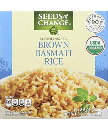 Seeds Of Change Organic Brown Basmati Rice, 51 Ounce (Pack of 6)
