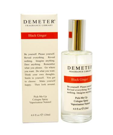 Demeter Cologne Spray for Women Black Ginger 4 Ounce Black Ginger 4 Fl Oz (Pack of 1)
