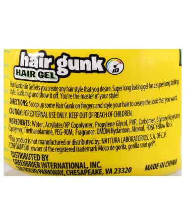 Hair Gunk Hair Gel 6 oz. Tub - Strong Hold Styling Gel - Buy Online on GoSupps.com