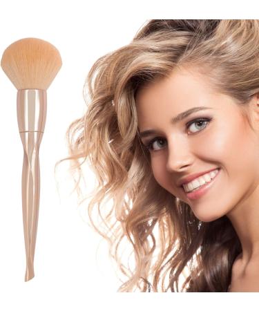 Makeup Brush Plush Fiber Blending Brush - Dust Brush Foundation Makeup Brush Soft Powder Brush Brush for Daily Makeup Sritob - Buy Online on GoSupps.com
