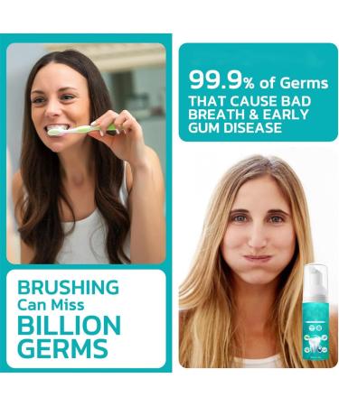 Furzero Smartsmile Mouthwash - Herbal Teeth Whitening & Deep Cleaning - Refreshing Breath 2PCs - Buy Online on GoSupps.com