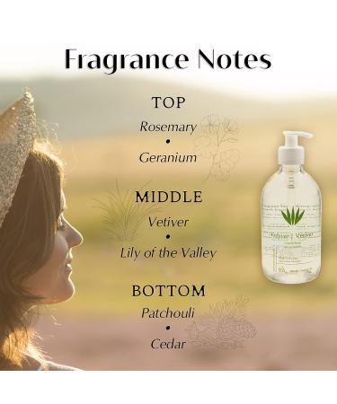 Provence Sante PS Vetiver Liquid Soap - 16.9oz Bottle - Buy Online on GoSupps.com