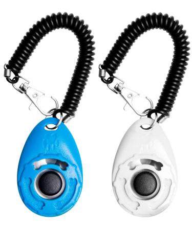 EcoCity 2-Pack Dog Training Clicker with Wrist Strap