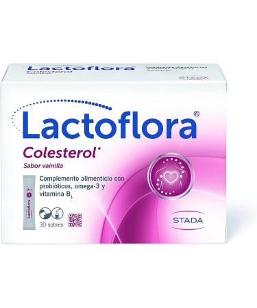 Lactoflora Colesterol Dietary supplement for maintaining normal cholesterol levels 30 sachets - Buy Online on GoSupps.com
