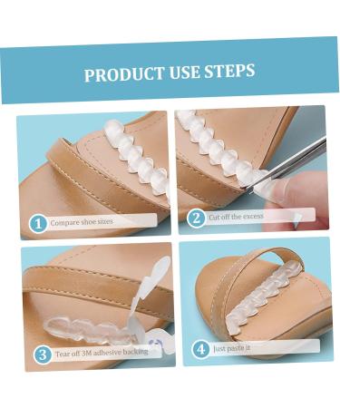 NOLITOY 21 Pairs Anti-Slip Stickers for High Heels & Sandals | Non-Slip Shoe Cushions for Men & Women | Comfortable Gel Insoles - Buy Online on GoSupps.com