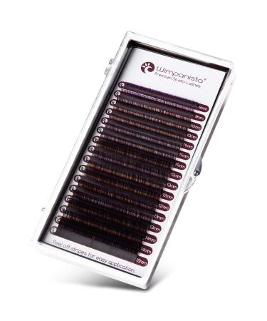 Ombr Violet Silk Eyelashes C Curl 0.07mm - 8-14mm Mix - Volume Lashes for Eyelash Extensions - 16 Strips - International Shipping - Buy Online on GoSupps.com