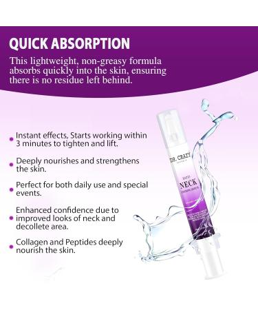 Rapid Firming Anti-Wrinkle Neck & D collet Serum | 12-Hour Fine Lines Reduction 10ML - Buy Online on GoSupps.com