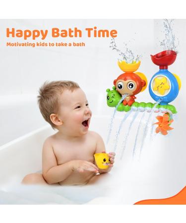 OSLINE Bath Toys for Babies 6-12 Months | Toddler Bath Toys for 1-5 Year Old | Baby Sensory Toys for Water Play | Boys Girls Tub Kids Toys Age 2 3 4 | Gift for 1 2 3 Year Old - Buy Online on GoSupps.com