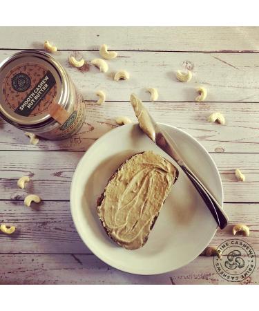 Prime Earth - Smooth Cashew Nut Butter - 1kg - Award Winning - Made With Premium Cashew Nuts - Free From Oil Salt & Sugar - Vegan Keto & Paleo Friendly - Produced in Small Batches - Made in the UK - Buy Online on GoSupps.com