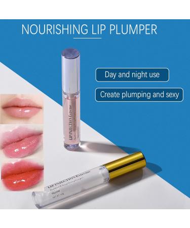 Buy Lip Injection Extreme Lip Plumper | Clear Glitter Lip Gloss & Diamond Plumping Oil for Women & Girls | International Shipping Available - Buy Online on GoSupps.com