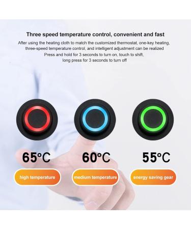 ACOUTO 5-in-1 Electric Heating Vest | USB Adjustable Temperature & Waterproof Heating Pads for International Shipping - Buy Online on GoSupps.com