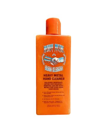 Heavy Metal Hand Cleaner: Lead & Heavy Metal Remover Hand Soap for Shooters Mechanics & Tradesmen | Natural Chelating Formula for Gun Range Grime | 6.8 fl. oz.