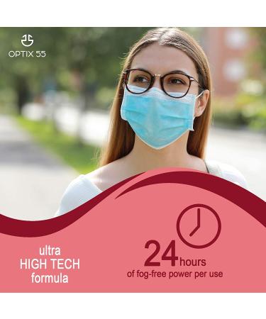 Fog Gone Anti Fog Wipe for Glasses - Reusable Microfiber Lens Cleaner for Eyeglasses, Electronics, Ski Masks & Screens - Streak-Free - 1 Pack - Buy Online on GoSupps.com