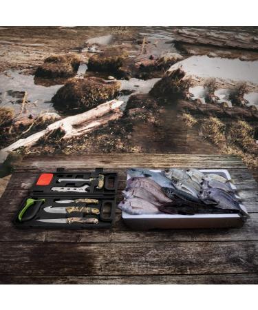 Mossy Oak Hunting Field Dressing Kit - Portable 8-Piece Game Processor Set - Buy Online on GoSupps.com