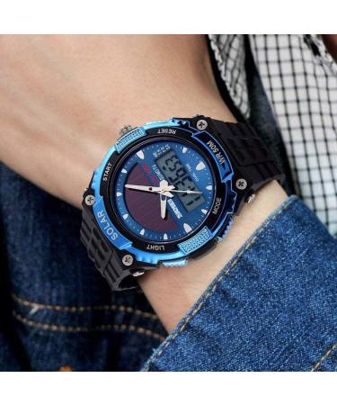 Men s Solar Watch Waterproof Outdoor Electronic Watch Student Sports Watch Suitable for Gift Giving (Color : Style-D) Uptodate Style-B - Buy Online on GoSupps.com