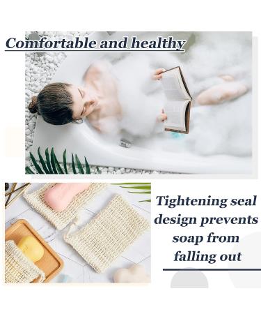 Cunhill Soap Saver Bag - Exfoliating Sisal Pouch for Bath and Shower (50 Pack) - Buy Online on GoSupps.com