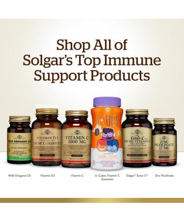 Solgar Vitamin C 1000mg - Healthy Immune System - Helps Fight Free Radicals - Vegan - Pack of 100 Capsules - Buy Online on GoSupps.com