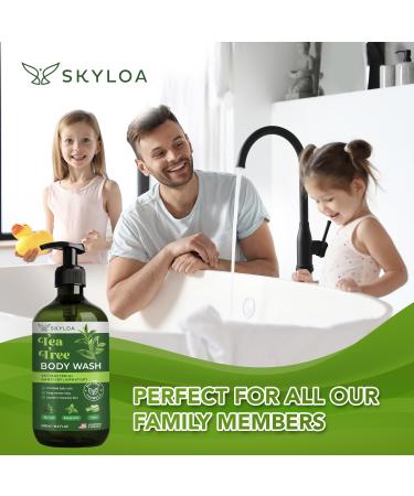 Antifungal Body Wash | Tea Tree Oil Soap for Jock Itch Acne Ringworm & More - 500ml | Natural & Effective - Buy Online on GoSupps.com