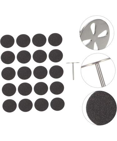 Ipetboom 1 Set Nail Polishing Sheets Electric Foot Sander Specialty Tools Stainless Steel Nail File Nail Accessories Nail Sanding Slices Disc Stainless Steel Sole of Foot - Buy Online on GoSupps.com
