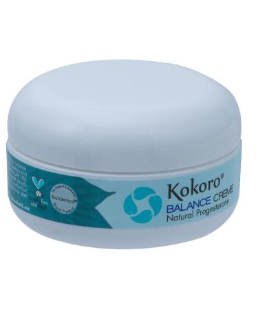 Kokoro Balance Creme 2oz - Natural Bioidentical Progesterone Cream for Menopause Support - Paraben-Free Vegan Formula - Dr. Lee Recommended since 1996 - Buy Online on GoSupps.com