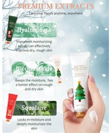 Mini Hand Cream Gift Kit-5Pcs Small Scented Hand Lotion for Dry Cracked Working Hands Natural Fragrance Moisturizing Travel Size Bulk Hand Lotion Christmas Gifts Set Stocking Stuffers for Girl Women 30 g (Pack of 5) - Buy Online on GoSupps.com