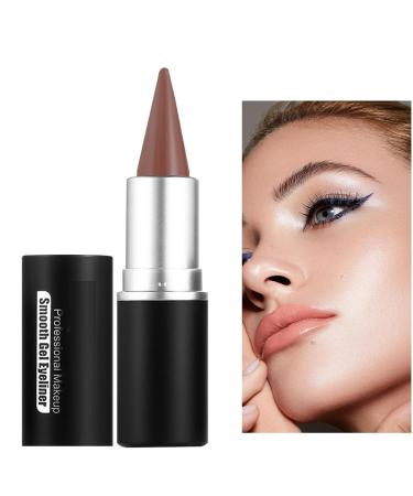 Eye Cream Waterproof Eye Gel - Waterproof Eyeliner Natural Matte Tinted Eye Cream 3g Quick Dry Matte Eyeliner for Women Girls - Buy Online on GoSupps.com