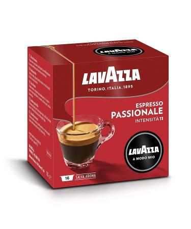 128 Authentic Lavazza A Modo Mio Passion Ex Capsules