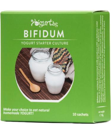 Buy Natural Organic Kefir Starter Culture for 10 Liters - Ideal for Homemade Probiotic Yogurt - Buy Online on GoSupps.com