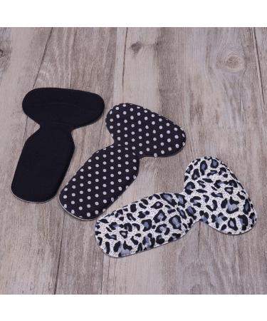 ULTNICE Shoe Heel Pads - Silicone Back Cushion Insoles | T-Shaped Heel Liners (6 Pairs) for Ultimate Comfort - Buy Online on GoSupps.com