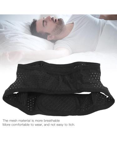 Anti Snore Chin Strap | Adjustable Snoring Solution for Men & Women | Effective Mouth Breathing Correction Device (Black - Buy Online on GoSupps.com