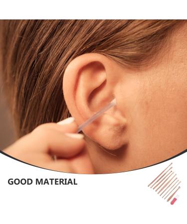 HAKIDZEL 1Set Ear Wax Removal Tools Cleaners with Spiral Design for Daily Use Portable Kit Pink for Family and Travel - Buy Online on GoSupps.com