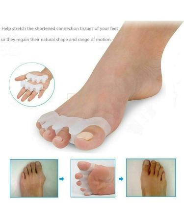 ERINSHOP Silicone Toe Separator for Overlapping & Hammer Toe Alignment - Beige - Buy Online on GoSupps.com