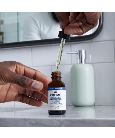 Cremo Beard Oil - Cooling Citrus & Mint Leaf 1 fl oz | Hydrate and Soothe Beard Itch - Buy Online on GoSupps.com