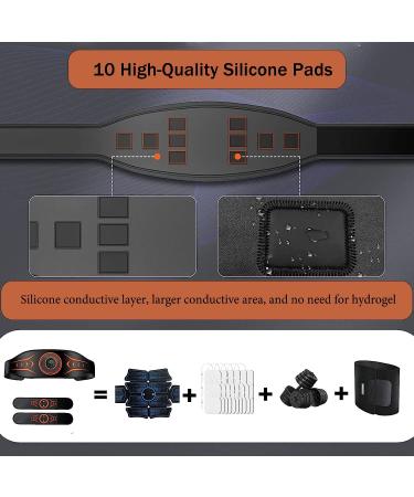 ABS Stimulator Ab Machine: Toning Belt Muscle Toner for Fitness Training at Home - Buy Online on GoSupps.com