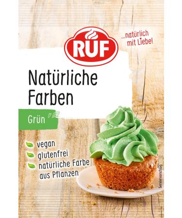 Call natural colors green natural food coloring from Spirulina extract & coloring thistle for coloring doughs from dough & cream gluten -free & vegan 1x8g