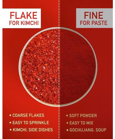 CNMART Choripdong Red Pepper Chilli Powder Coarse for Kimchi 454g - Buy Online on GoSupps.com