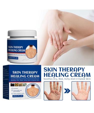 Skin Protectant Psoriasis Relief Cream 2pcs 20g - Soothes Dry, Red, Itchy Skin - Treatment for Tinea Pedis, Corporis, Manus - Buy Online on GoSupps.com