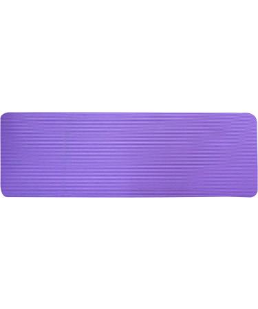 BalanceFrom 1/2-Inch Extra Thick High Density Anti-Tear Yoga Mat - Purple Mat Only - Buy Online on GoSupps.com