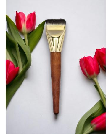 The line shaped foundation brush (developed version A) #tryformore Silver
