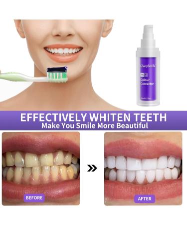 Vista V34 Purple Toothpaste - Natural Teeth Whitening Stain Removal & Fresh Breath - 1 Pack - Buy Online on GoSupps.com