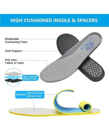 CBMTCR Women's Wide Width Adjustable Closure Shoes for Diabetic Swollen Feet - Black - Size 11 Wide - Buy Online on GoSupps.com
