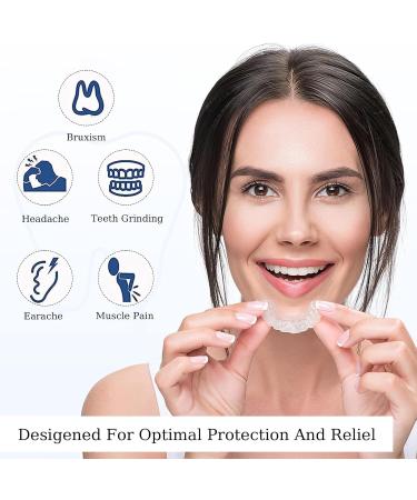 bituocs Mouth Guard for Teeth Grinding 4 Pack Sleep Mouth Guard Anti Grinding Mouth Guard for Sleeping at Night Reusable Mouth Guards Grinding Teeth for Adults & Kids to Prevent Bruxism. - Buy Online on GoSupps.com