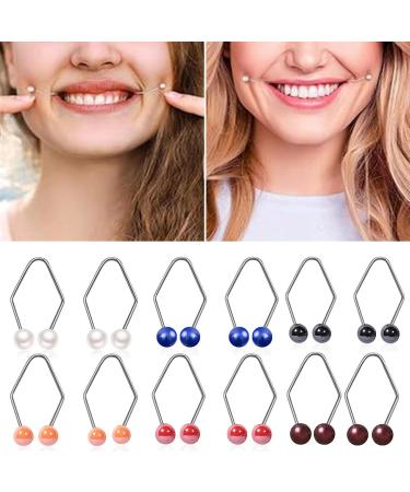 PERZOE Dimple Shaper Enviable Dimple Trainer 2 Pairs Stainless Steel Dimple Trainer Face Smile Natural Anti-rust Dimple Makers Unisex Accessories B - Buy Online on GoSupps.com