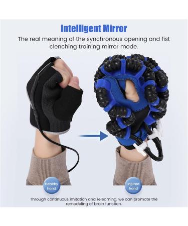 Rehabilitation Robot Gloves Stroke Recovery Aids Hemiplegia Finger Trainer Help Restore Hand Function for Patients with Impaired Mobility(Size:Size L) - Buy Online on GoSupps.com