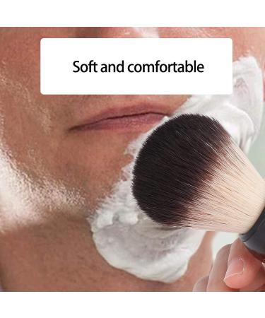 Razor Brush for Men - Soft Hair Shaving Brush with Wooden Handle | Perfect for Salons Home and Travel - Eco-Friendly Gift - Buy Online on GoSupps.com
