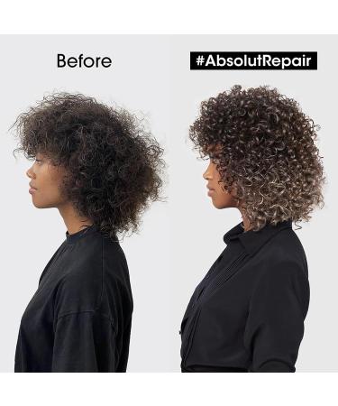 L'Or al Professionnel Absolutely Repair Shampoo 500ml | Repairing Shampoo for Strained & Dry Hair with Quinoa | Series Expert - Buy Online on GoSupps.com