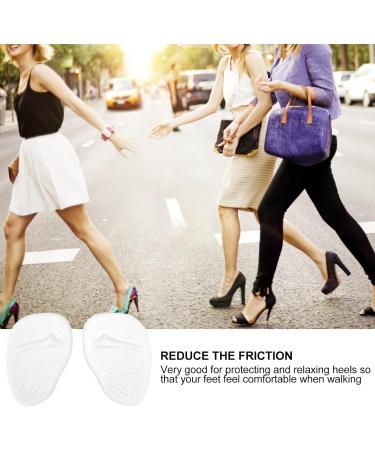 9 Pairs Silicone Forefoot Pads - High Heel Cushions & Insoles | Anti-Slip Sole Pad - Comfort & Support for Women - Buy Online on GoSupps.com